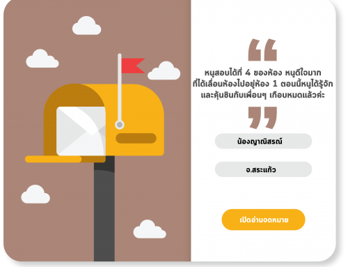 จดหมายน้องญาณิสรณ์ จ.สระแก้ว
